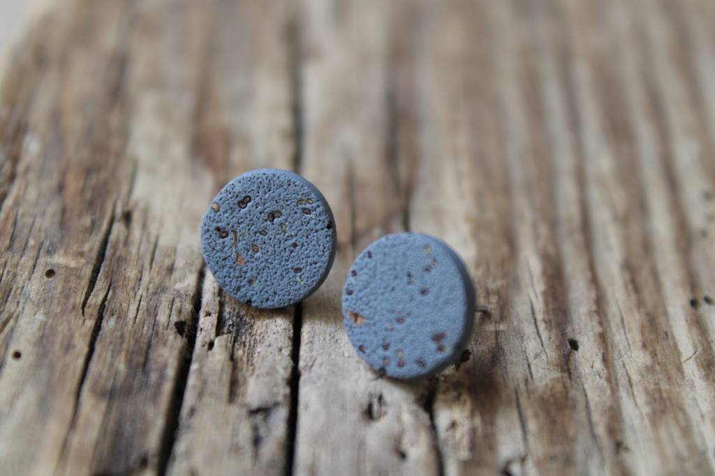 Ohrstecker Mohn